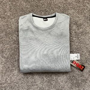 32 Degrees Gray Thermal Sweater